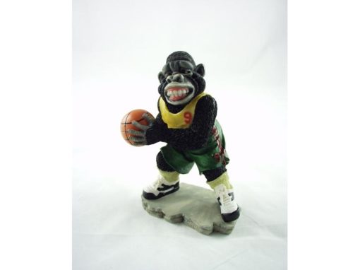 Gorilla Basketballer 14cmH