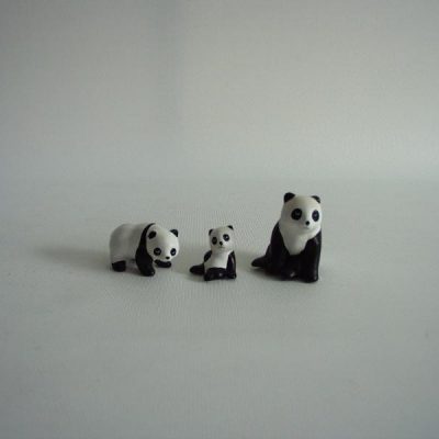 Panda set 3-delig 4cmH