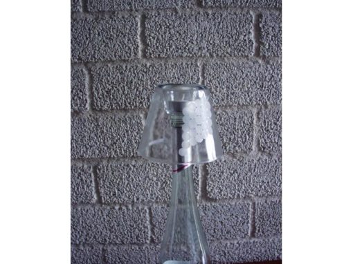 Bottlelight met druiventros 11cmH
