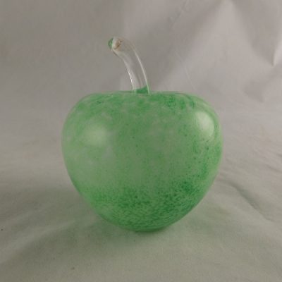 Appel glas groen Ø8.5cmx10cmH