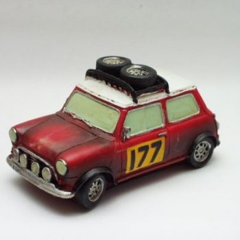 Mini Ralley rood 14cmLx7.5cmH